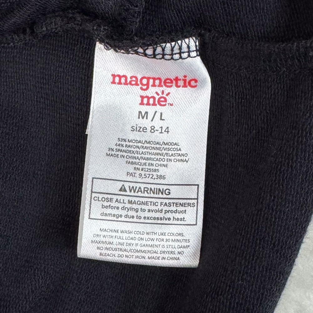 Magnetic Me Nursing Cover Cardigan M/L Black Modal Duster Maternity Magnetic - Picture 11 of 16